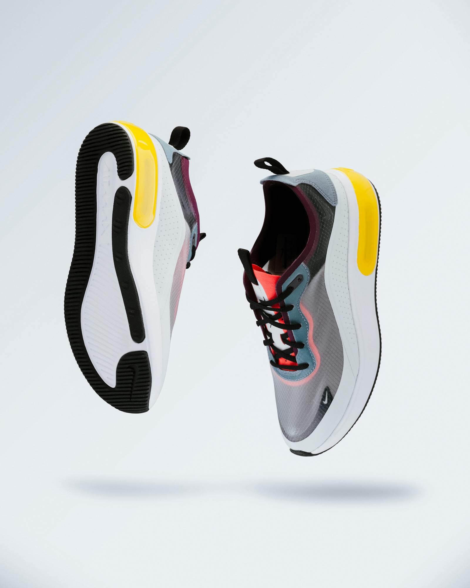 Sneaker product shot on a seamless studio background.