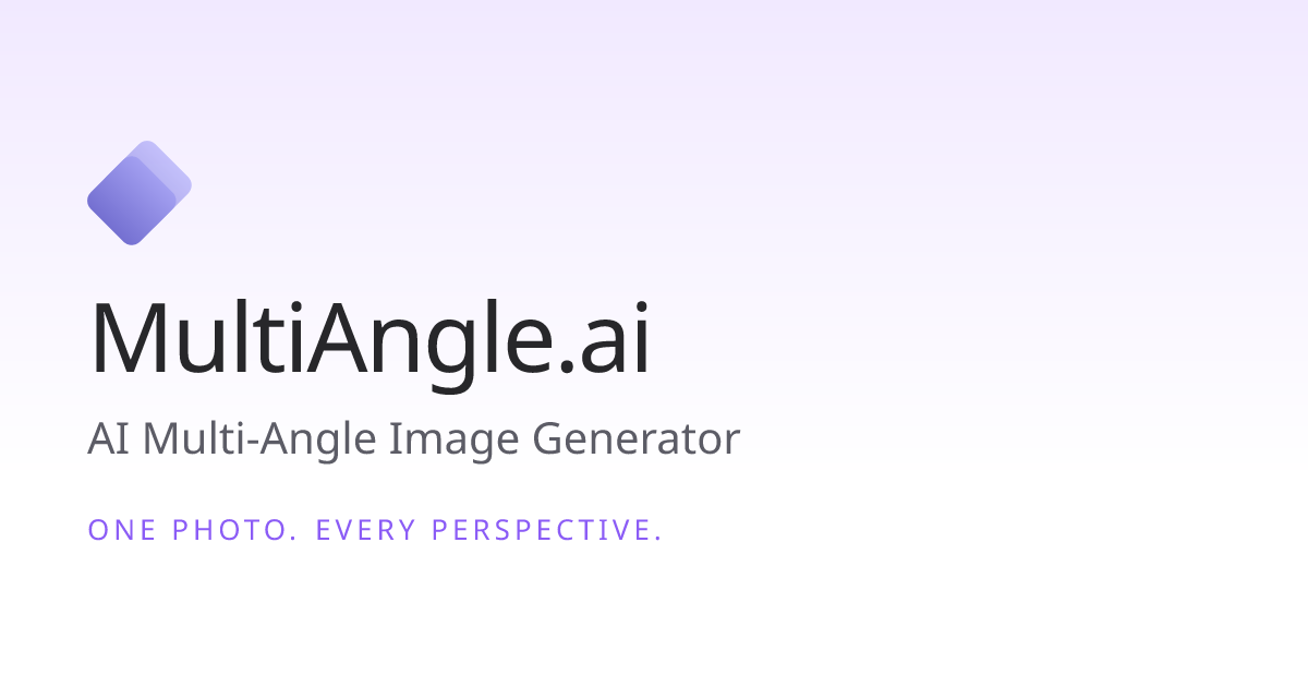 MultiAngle.ai - AI Multi-Angle Image Generator